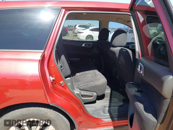 2013 Nissan Pathfinder SV with VIN 5N1AR2MN0DC604756, listed as a IAAI auction lot 41743941 with 87,143 mi miles. Bid and sale history available at carsss.com. Image 8.