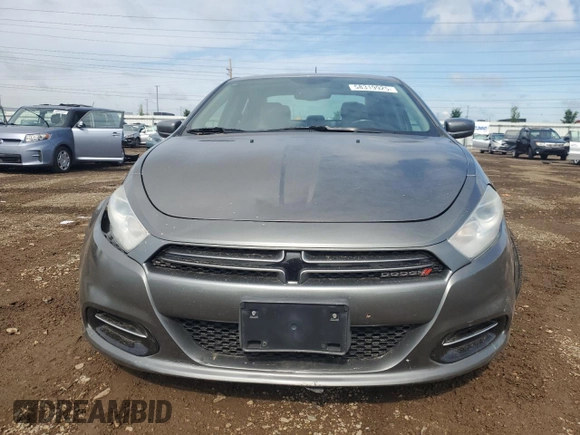 2013 Dodge Dart SXT with VIN 1C3CDFBA1DD701949, listed as a Copart auction lot 58319925 with 135,823 mi miles and Salvage title. Bid and sale history available at DreamBid. Image 5.