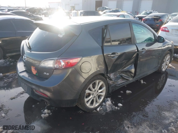 2011 Mazda Mazda3 s Sport with VIN JM1BL1K68B1361786, listed as a IAAI auction lot 41105561 with 157,534 mi miles. Bid and sale history available at carsss.com. Image 4.