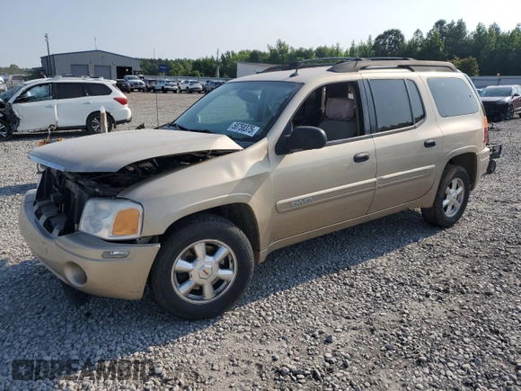 2004 GMC Envoy SLE z VIN 1GKET16S946198449, wystawiony jako Copart lot #58758375 z przebiegiem 102 946 mil mil oraz Szkoda całkowita • Salvage title. Historia ofert i sprzedaży dostępna na DreamBid. Obrazek 1.