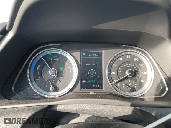 2023 Hyundai Sonata SEL with VIN KMHL34JJ2PA065483, listed as a Copart auction lot 37023554 with 14,515 mi miles and . Bid and sale history available at DreamBid. Image 9.