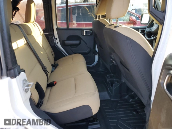 2020 Jeep Wrangler Unlimited Sport Altitude with VIN 1C4HJXDG0LW201057, listed as a Copart auction lot 86250234 with 38,237 mi miles and Salvage title. Bid and sale history available at DreamBid. Image 11.