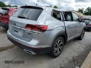 2023 Volkswagen Atlas SEL with VIN 1V2BP2CA9PC501013, listed as a Copart auction lot 59059693 with 6,402 mi miles and . Bid and sale history available at DreamBid. Image 3.