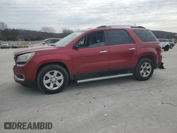 2014 GMC Acadia SLE with VIN 1GKKRPKDXEJ333500, listed as a Copart auction lot 45189235 with 207,153 mi miles and Salvage Title. Bid and sale history available at carsss.com. Image 1.