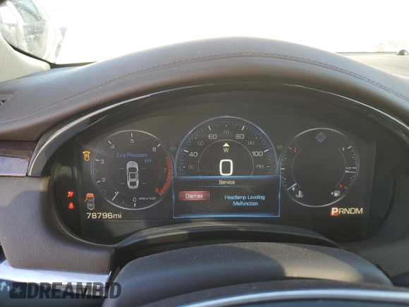2014 Cadillac XTS Premium with VIN 2G61P5S31E9158996, listed as a Copart auction lot 42980735 with 78,796 mi miles and Salvage Title. Bid and sale history available at carsss.com. Image 9.