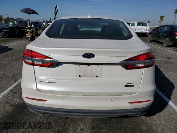2020 Ford Fusion Hybrid SE with VIN 3FA6P0LU6LR149429, listed as a Copart auction lot 41890863 with 30,655 mi miles. Bid and sale history available at carsss.com. Image 6.