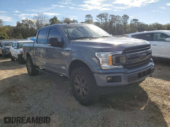 2020 Ford F-150 XL with VIN 1FTEW1EPXLKD55749, listed as a Copart auction lot 88513225 with 102,147 mi miles and Salvage Title. Bid and sale history available at carsss.com. Image 4.