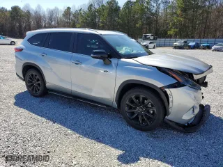 2023 Toyota Highlander L with VIN 5TDKDRAHXPS039661, listed as a Copart auction lot 49367645 with 19,184 mi miles and Salvage Title. Bid and sale history available at carsss.com. Image 4.