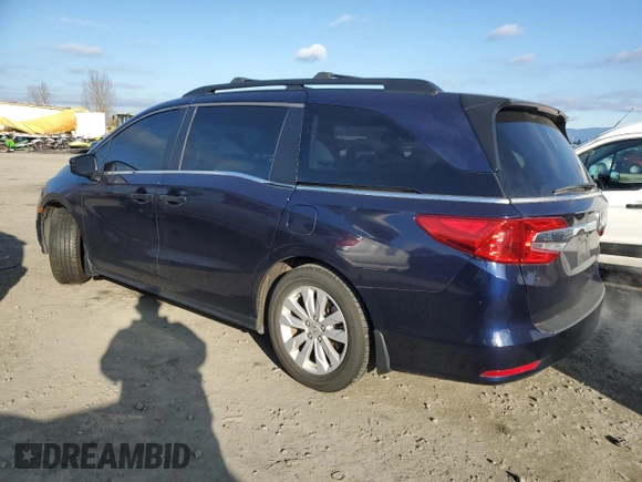 2018 Honda Odyssey LX with VIN 5FNRL6H22JB074305, listed as a Copart auction lot 42390885 with 77,054 mi miles and Salvage Title. Bid and sale history available at carsss.com. Image 2.