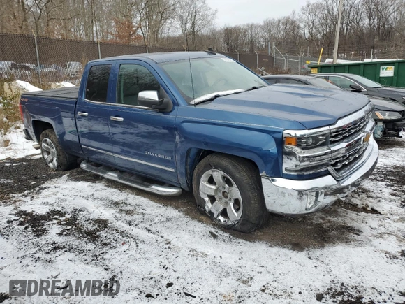2017 Chevrolet Silverado 1500 LTZ with VIN 1GCVKSEC5HZ227139, listed as a Copart auction lot 41631565 with 98,502 mi miles and Salvage Title. Bid and sale history available at carsss.com. Image 4.