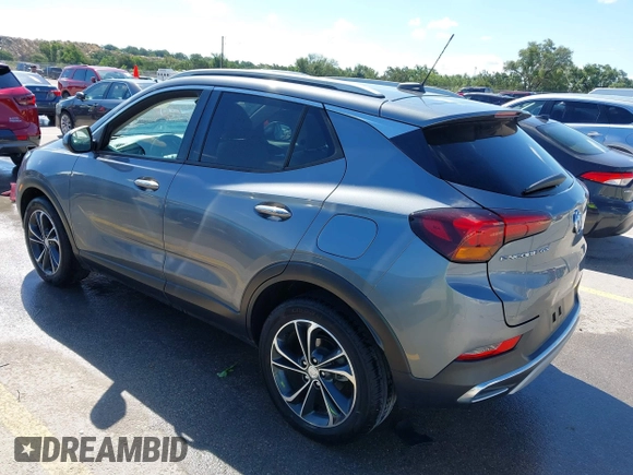 2020 Buick Encore GX Essence with VIN KL4MMFS23LB089458, listed as a IAAI auction lot 42205219 with 26,861 mi miles and . Bid and sale history available at DreamBid. Image 3.