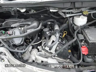 2022 Ford Transit Cargo with VIN 1FTBW3X83NKA44302, listed as a IAAI auction lot 41684165 with 33,463 mi miles and . Bid and sale history available at DreamBid. Image 10.