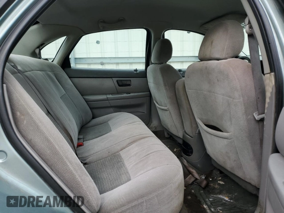 2007 Ford Taurus SE with VIN 1FAFP53U07A101535, listed as a Copart auction lot 56385185 with Not provided miles and Salvage title. Bid and sale history available at DreamBid. Image 10.