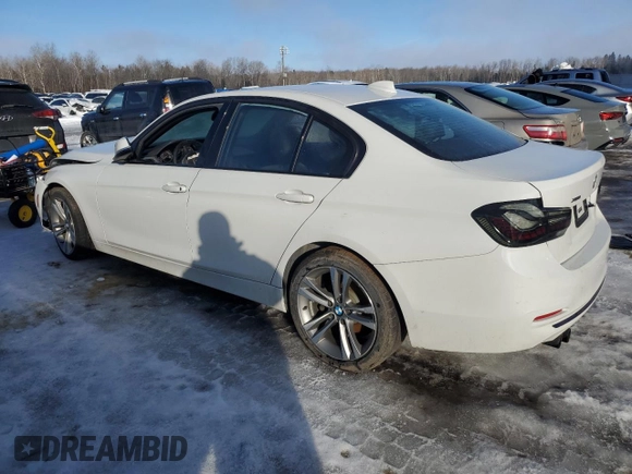 2017 BMW 3 Series 330i xDrive with VIN WBA8D9G57HNU58479, listed as a Copart auction lot 45282765 with Not Provided miles and Salvage Title. Bid and sale history available at carsss.com. Image 2.