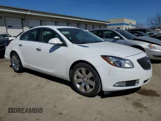 2013 Buick Regal Turbo Premium 2 with VIN 2G4GT5GV6D9192679, listed as a Copart auction lot 48308015 with 96,778 mi miles and Salvage Title. Bid and sale history available at carsss.com. Image 4.