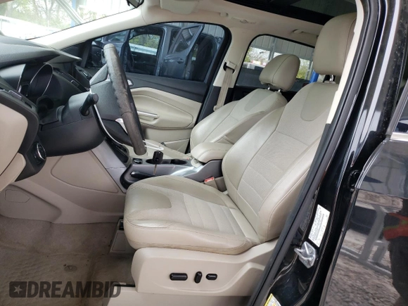 2014 Ford Escape SE with VIN 1FMCU0G91EUE12462, listed as a Copart auction lot 53032685 with 164,421 mi miles and Salvage Title. Bid and sale history available at carsss.com. Image 7.
