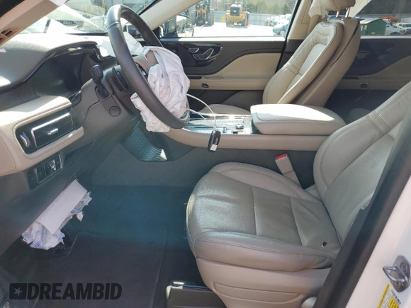 2023 Lincoln Aviator Reserve z VIN 5LM5J7XC9PGL09911, wystawiony jako Copart lot #53422075 z przebiegiem 29 377 mil mil oraz Szkoda całkowita • Salvage title. Historia ofert i sprzedaży dostępna na DreamBid. Obrazek 7.