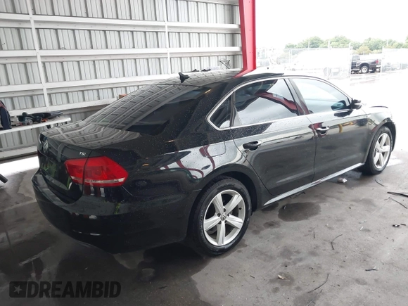 2014 Volkswagen Passat S with VIN 1VWAT7A37EC035831, listed as a IAAI auction lot 42648263 with 118,081 mi miles and . Bid and sale history available at DreamBid. Image 4.