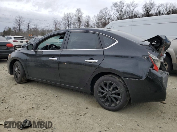 2019 Nissan Sentra S with VIN 3N1AB7AP1KY378746, listed as a Copart auction lot 47758245 with 103,051 mi miles and Salvage Title. Bid and sale history available at carsss.com. Image 2.