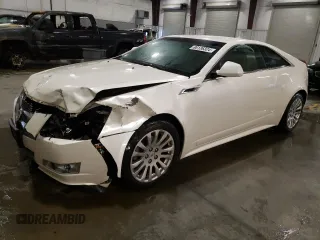 2011 Cadillac CTS Coupe Performance with VIN 1G6DL1ED2B0126246, listed as a Copart auction lot 86136324 with 86,805 mi miles and Salvage Title. Bid and sale history available at carsss.com. Image 1.