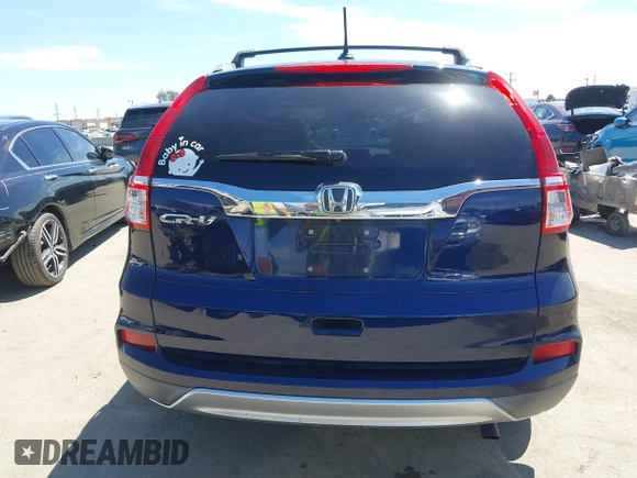 2015 Honda CR-V EX-L with VIN 2HKRM3H71FH549832, listed as a IAAI auction lot 42024750 with 125,734 mi miles. Bid and sale history available at carsss.com. Image 16.