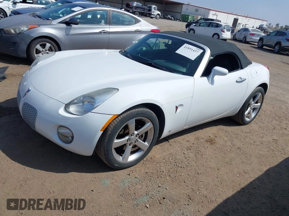 2006 Pontiac Solstice z VIN 1G2MB33B96Y101689, wystawiony jako IAAI lot #41891437 z przebiegiem 108 295 mil mil oraz . Historia ofert i sprzedaży dostępna na DreamBid. Obrazek 2.