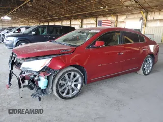 2014 Buick LaCrosse Premium I with VIN 1G4GD5G33EF144321, listed as a Copart auction lot 59809835 with 132,966 mi miles and Salvage title. Bid and sale history available at DreamBid. Image 1.
