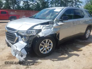 2020 Chevrolet Traverse LS z VIN 1GNERFKW3LJ271902, wystawiony jako IAAI lot #42516114 z przebiegiem 89 879 mil mil oraz . Historia ofert i sprzedaży dostępna na DreamBid. Obrazek 18.
