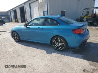 2020 BMW 2 Series M240i with VIN WBA2J5C07L7F24188, listed as a Copart auction lot 84346574 with 34,082 mi miles and Salvage Title. Bid and sale history available at carsss.com. Image 2.