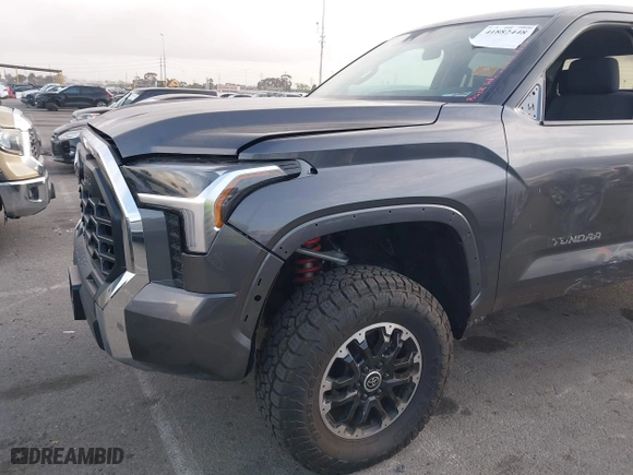 2024 Toyota Tundra 4WD SR5 with VIN 5TFLA5DB0RX145580, listed as a IAAI auction lot 41882448 with 1,345 mi miles. Bid and sale history available at carsss.com. Image 21.