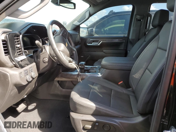 2024 Chevrolet Silverado 1500 LTZ with VIN 3GCUDGED5RG111503, listed as a Copart auction lot 74973234 with Not Provided miles and Non Repairable. Bid and sale history available at DreamBid. Image 7.