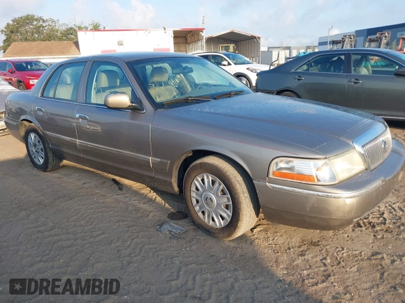 2004 Mercury Grand Marquis GS with VIN 2MEFM74WX4X696703, listed as a IAAI auction lot 42171970 with 149,556 mi miles and . Bid and sale history available at DreamBid. Image 1.