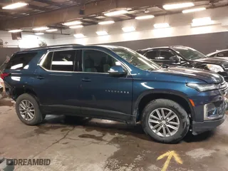 2022 Chevrolet Traverse LT Cloth with VIN 1GNEVGKW1NJ145476, listed as a IAAI auction lot 41744147 with 39,402 mi miles. Bid and sale history available at carsss.com. Image 14.