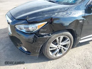 2014 Infiniti QX60 with VIN 5N1AL0MM9EC525598, listed as a IAAI auction lot 42212187 with 146,256 mi miles and . Bid and sale history available at carsss.com. Image 19.