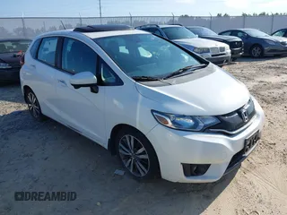 2015 Honda Fit EX-L with VIN 3HGGK5H80FM756497, listed as a IAAI auction lot 42796665 with 118,058 mi miles and . Bid and sale history available at DreamBid. Image 1.