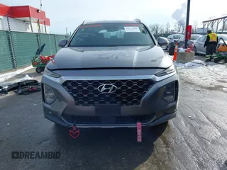 2019 Hyundai Santa Fe Limited with VIN 5NMS5CAD2KH059843, listed as a IAAI auction lot 41271006 with 187,468 mi miles. Bid and sale history available at carsss.com. Image 13.