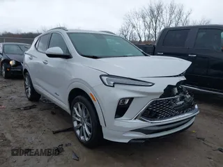 2024 Buick Encore GX Avenir with VIN KL4AMGSL6RB018247, listed as a IAAI auction lot 41832353 with 16,001 mi miles and . Bid and sale history available at DreamBid. Image 1.