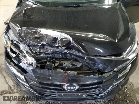 2024 Nissan Versa S with VIN 3N1CN8DV6RL893345, listed as a Copart auction lot 50308005 with 12,585 mi miles and Salvage Title. Bid and sale history available at carsss.com. Image 11.