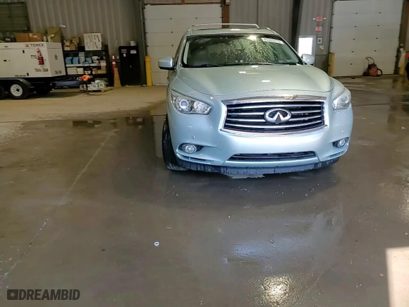 2013 Infiniti JX35 with VIN 5N1AL0MM7DC324751, listed as a Copart auction lot 49355575 with 161,336 mi miles and Salvage Title. Bid and sale history available at carsss.com. Image 11.