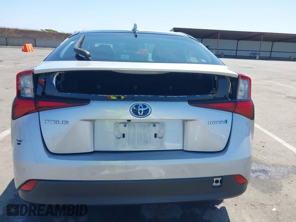 2020 Toyota Prius L Eco with VIN JTDKARFU0L3109212, listed as a IAAI auction lot 42356801 with 81,478 mi miles and . Bid and sale history available at DreamBid. Image 16.
