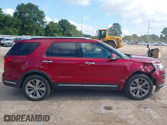 2018 Ford Explorer Limited with VIN 1FM5K7F85JGB35226, listed as a IAAI auction lot 42751670 with 150,344 mi miles and . Bid and sale history available at DreamBid. Image 13.