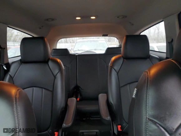 2016 Buick Enclave Leather with VIN 5GAKVBKDXGJ229572, listed as a Copart auction lot 81257234 with 91,710 mi miles and Salvage Title. Bid and sale history available at carsss.com. Image 10.