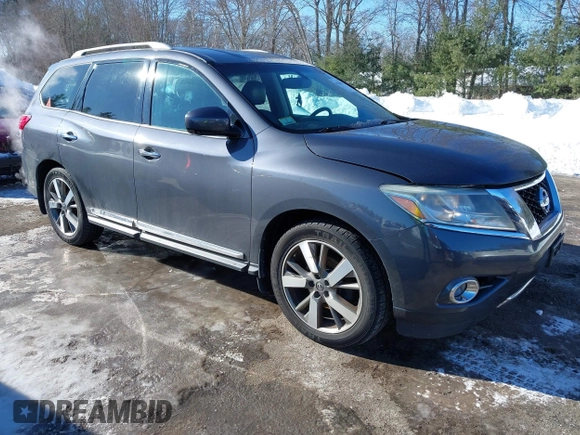 2013 Nissan Pathfinder SL z VIN 5N1AR2MM8DC602681, wystawiony jako IAAI lot #41620506 z przebiegiem 193 026 mil mil oraz . Historia ofert i sprzedaży dostępna na DreamBid. Obrazek 1.