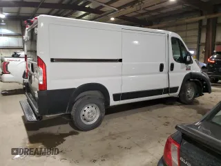2020 Ram ProMaster Cargo with VIN 3C6TRVAG0LE134912, listed as a Copart auction lot 87543015 with Not Provided miles and Salvage Title. Bid and sale history available at DreamBid. Image 3.