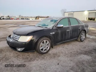 2008 Ford Taurus Limited with VIN 1FAHP25W48G112543, listed as a Copart auction lot 83317684 with 35,046 mi miles and Salvage Title. Bid and sale history available at carsss.com. Image 1.