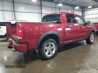 2012 Ram 1500 Express with VIN 1C6RD7KT1CS196557, listed as a Copart auction lot 53502005 with 140,869 mi miles and Salvage title. Bid and sale history available at DreamBid. Image 3.