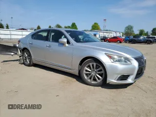 2013 Lexus LS 460 with VIN JTHCL5EF2D5019526, listed as a Copart auction lot 55359565 with 115,173 mi miles and Salvage title. Bid and sale history available at DreamBid. Image 4.