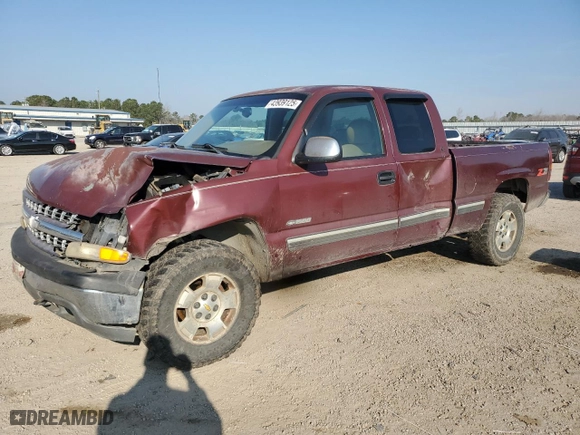 1999 Chevrolet Silverado 1500 LT with VIN 1GCEK19T9XE249669, listed as a Copart auction lot 43939125 with 0 mi miles and Salvage Title. Bid and sale history available at carsss.com. Image 1.