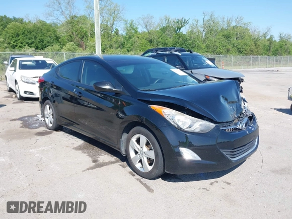 2013 Hyundai Elantra Limited with VIN KMHDH4AE9DU664514, listed as a IAAI auction lot 42031666 with 90,517 mi miles and . Bid and sale history available at DreamBid. Image 1.