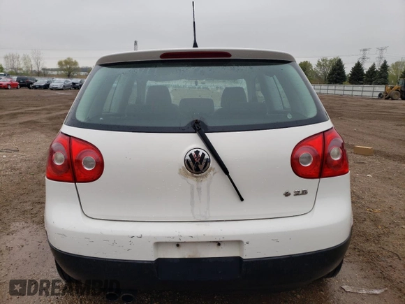 2007 Volkswagen Rabbit с VIN WVWBR71K47W248718, выставлен на аукционе Copart как лот 55267755 с пробегом 216 008 миль миль и Списание • Salvage title. История ставок и продаж доступна на DreamBid. Изображение 6.